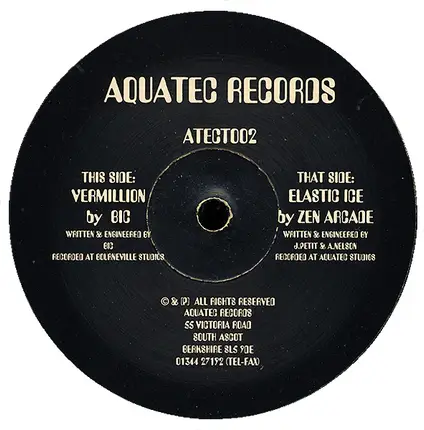 Zen Arcade / BIC - Elastic Ice / Vermillion