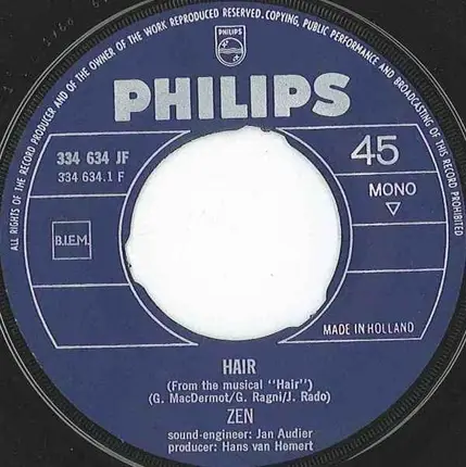 Zen - Hair / Aquarius
