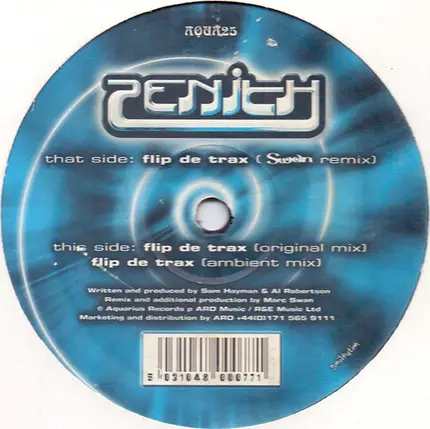 Zenith - Flip De Trax