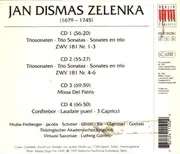 CD-Box - Zelenka , Schreier, Güttler, Glaetzner, Goritzki a.o. - Missa Dei Patris / Laudate Pueri / Triosonaten / 3 Capricci