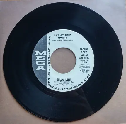 Zella Lehr - I Can't Help Myself