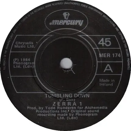 Zerra I - Tumbling Down