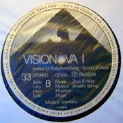 LP - Zeus B. Held / Anselm Spring - Edition Visionova I - 80 page book
