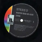 LP - Zevon - Wanted Dead Or Alive