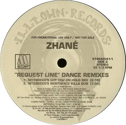 Zhané - Request Line (Dance Remixes)