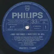 LP - Zimbo Trio - Strings And Brass Plays The Hits