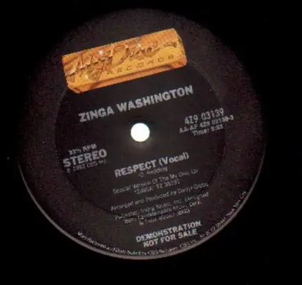 Zinga Washington - Respect