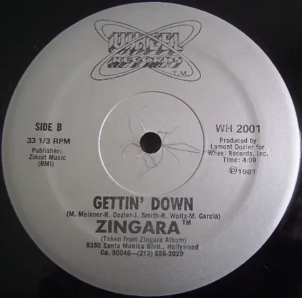 Zingara - Love's Calling / Gettin' Down