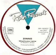12inch Vinyl Single - Zinno - What's Your Name ? (Theme From Dr. No) - Red Vinyl