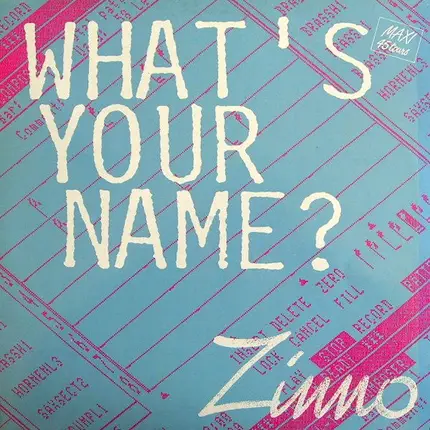 Zinno - What's your Name?