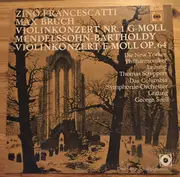 LP - Bruch / Mendelssohn-Bartholdy - Violinkonzert Nr.1 G-Moll / Violinkonzert E-Moll op.64