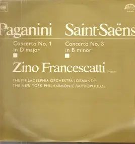 Zino Francescatti - Paganini Concerto No. 1 In D Major For Violin And Orchestra, Op.6