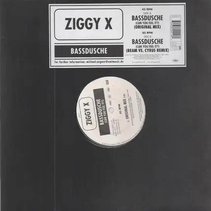 Ziggy X - Bassdusche (can you feel it?)