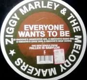 12inch Vinyl Single - Ziggy Marley And The Melody Makers - Everyone Wants To Be