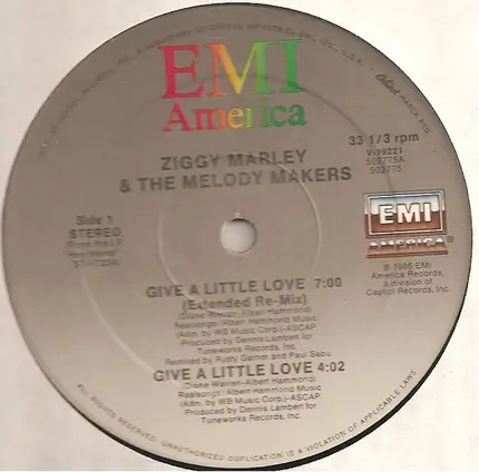 Ziggy Marley And The Melody Makers - Give A Little Love