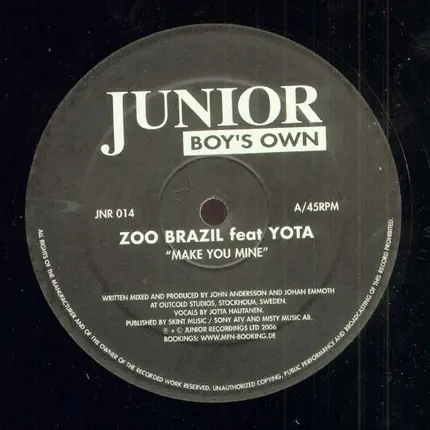 Zoo Brazil - Make You Mine