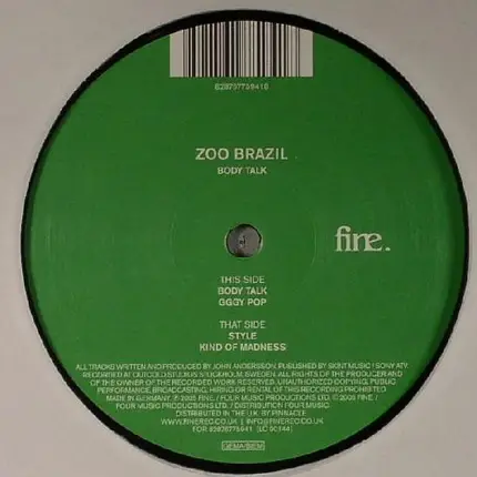 Zoo Brazil - Body Talk EP