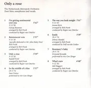 CD - Zoot Sims - Only a Rose - Digipak