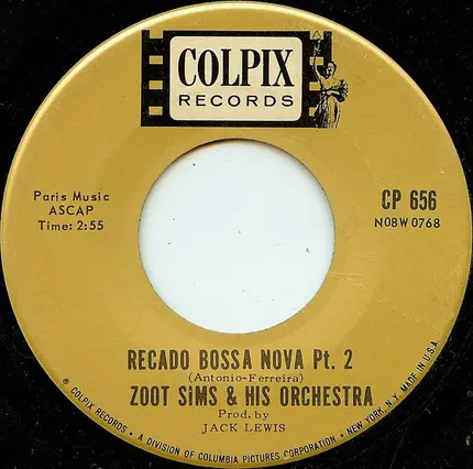 Zoot Sims And His Orchestra - Recado Bossa Nova