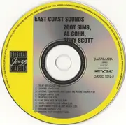 CD - Zoot Sims / Al Cohn / Tony Scott - East Coast Sounds