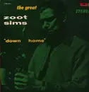 LP - Zoot Sims - Down Home - + insert