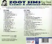 Double CD - Zoot Sims - Leader & Sideman, Four Classic Albums: Stretching Out / Starring Zoot Sims / Down Home / The Jazz Soul Of Porgy And Bess