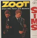 LP - Zoot Sims - Plays Alto, Tenor And Baritone - +Insert