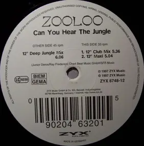 Zooloo - Can You Hear The Jungle