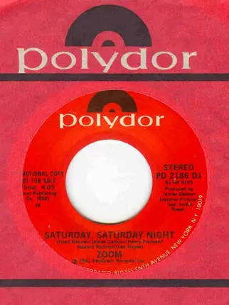 Zoom - Saturday, Saturday Night