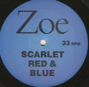 Zoe - Scarlet Red & Blue