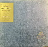 Zoltán Kodály , Ernst von Dohnányi - Konzertstück, Op. 12 / Sonata For Solo Cello, Op. 8