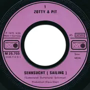 7inch Vinyl Single - Zotty & Pit - Sehnsucht (Sailing)