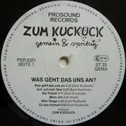 LP - Zum Kuckuck - Was Geht Das Uns An? - Insert