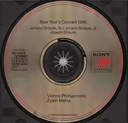 CD - Strauss - New Year's Concert 1990