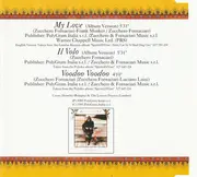 CD Single - Zucchero - My Love