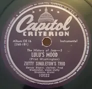 Zutty Singleton's Trio - Lulu's Mood / Barney's Bounce