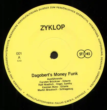 Zyklop - Dagobert's Money Funk
