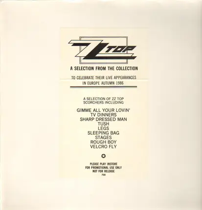 ZZ Top - A Selection From The Collection