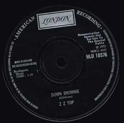 ZZ Top - Francene