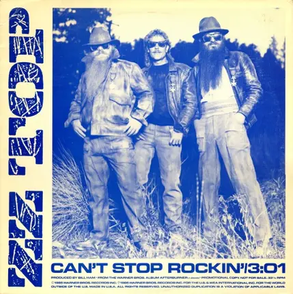 ZZ Top - Can't Stop Rockin'