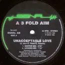 12inch Vinyl Single - A 3 Fold Aim - Unacceptable Love