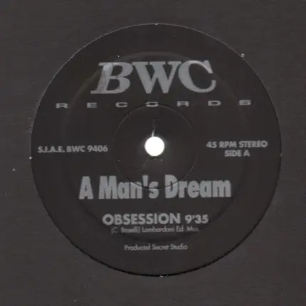 A Man's Dream - Obsession / Mammoth's Day