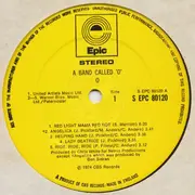 LP - A Band Called 'O' - O