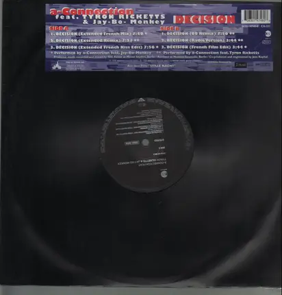 A-Connection feat. Tyron Ricketts & Jay-Bo-Monkey - Decision