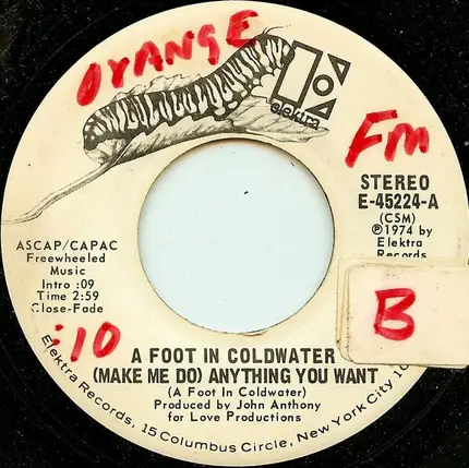 A Foot In Coldwater - (Make Me Do) Anything You Want