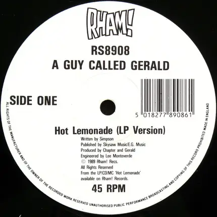 A Guy Called Gerald - Hot Lemonade