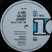 12inch Vinyl Single - A Girl Called Johnny - Hello It Isn't Me