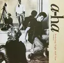 7inch Vinyl Single - a-ha - Hunting High And Low (Remix) - Silver/Blue Injection Labels