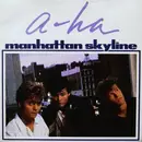 7inch Vinyl Single - a-ha - Manhattan Skyline - Paper Labels