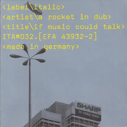 A Rocket In Dub - If Music Could Talk